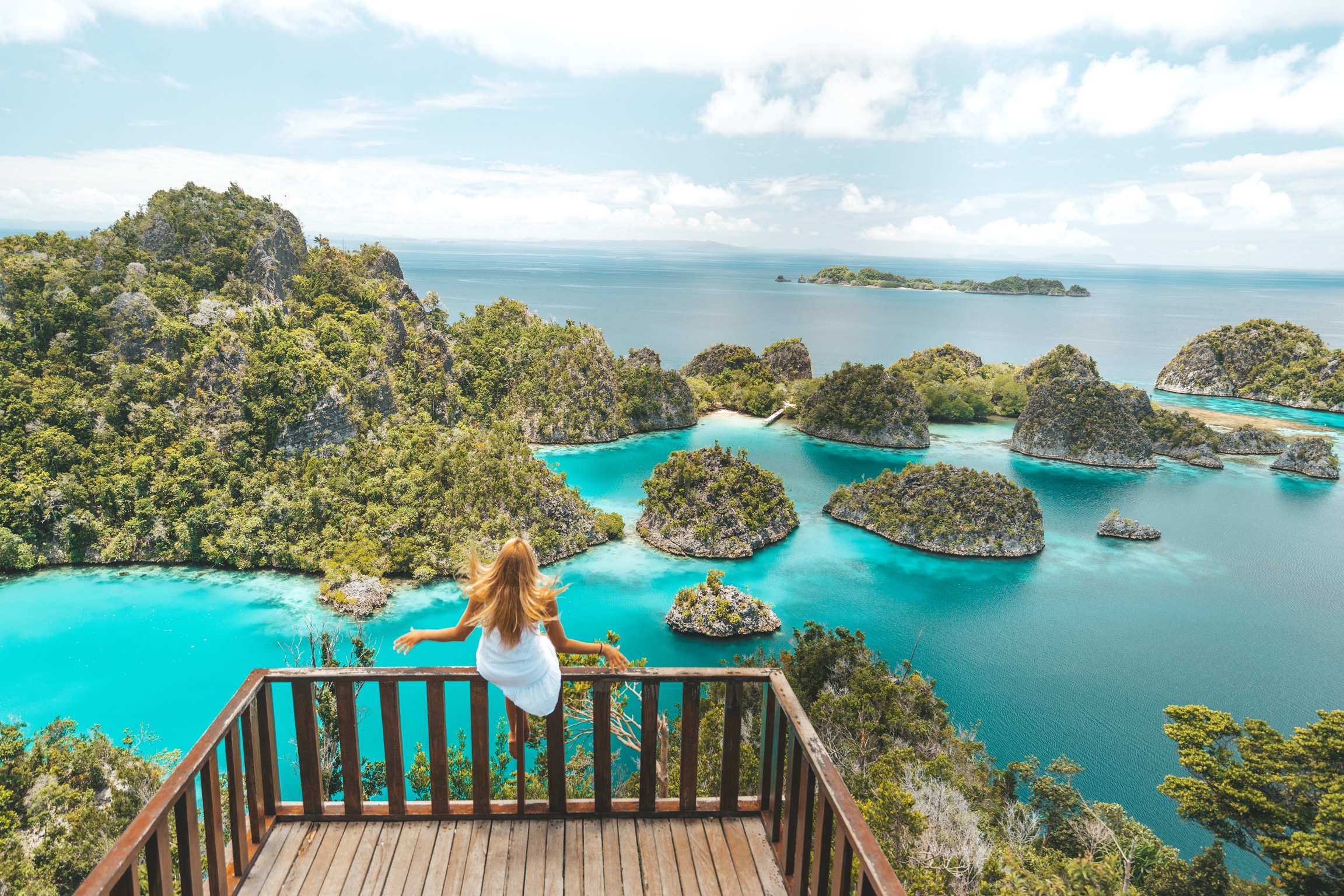 Kawasan Wisata Kali Biru Warsambin - Raja Ampat